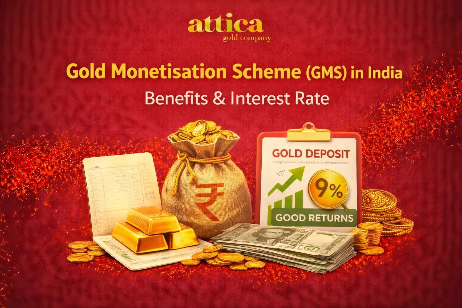 Gold Monetisation Scheme GMS in India Benefits Interest Rate